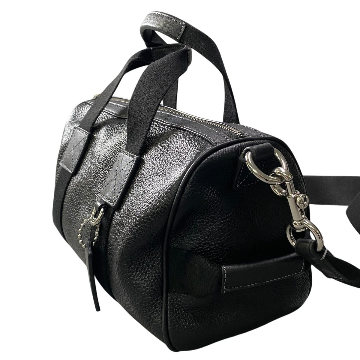 j19 Coach コーチ エクスプローラー ダッフルバッグ ミニボストン Explorer Duffel Bag Mini Boston Black CET23 ブラック レザーt18r