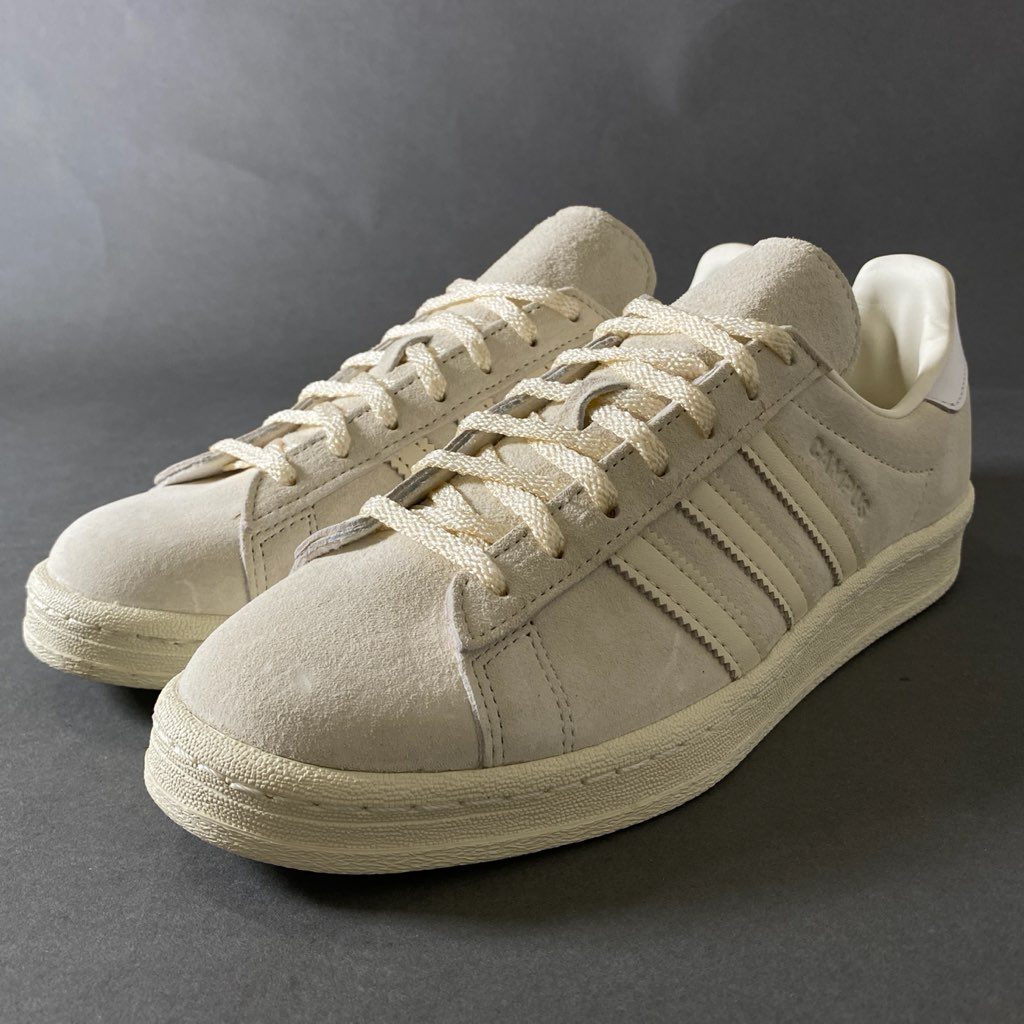 2g17 Adidas アディダス CAMPUS キャンパス スウェード ローカットスニーカー GW6220 26.0 クリーム メンズ