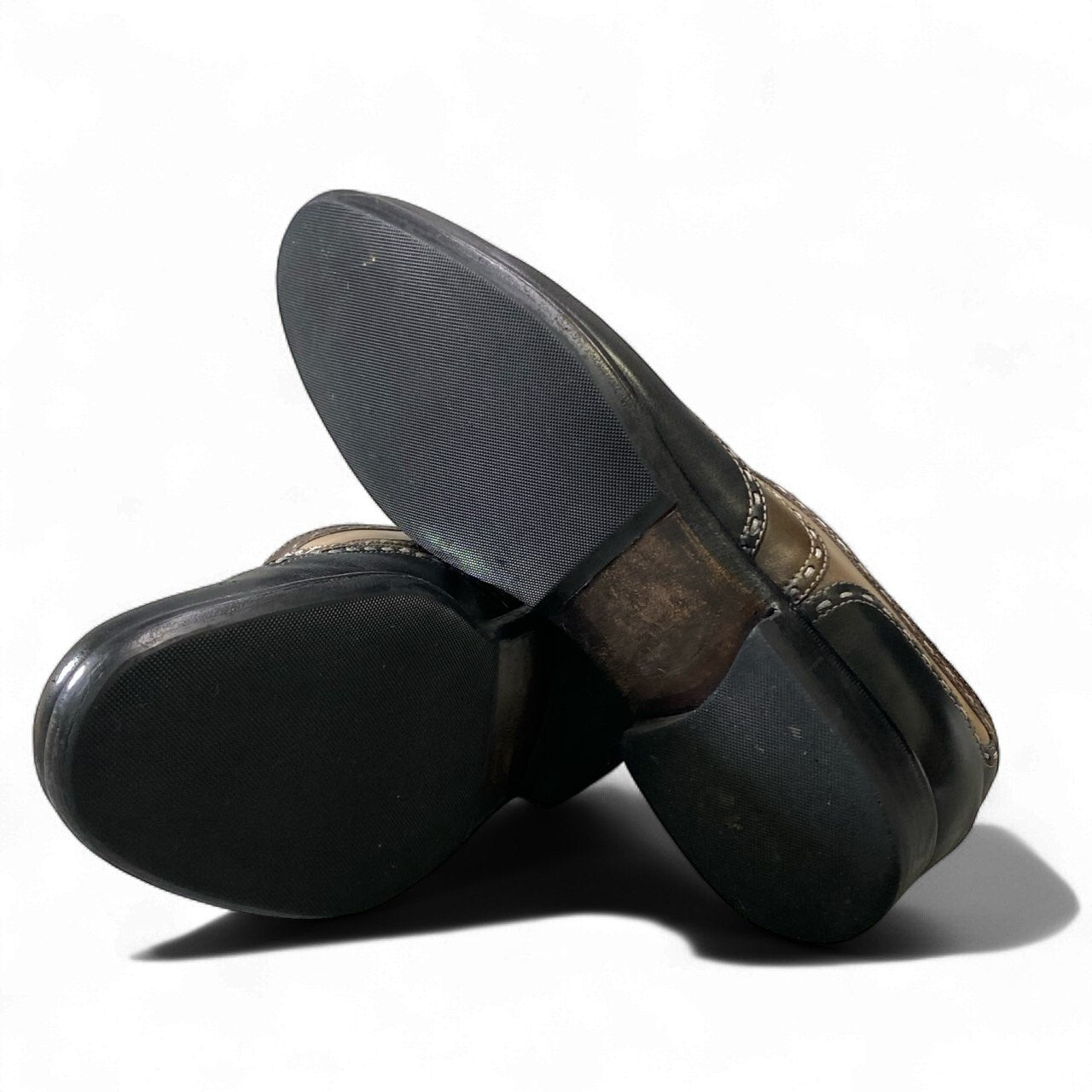 1k18 BOTTEGA VENETA ボッテガヴェネタ イタリア製 ドレスシューズ ブロークシューズ 革靴 ウィングチップ フォーマル 07 ブラウン系 マルチカラー leathero07t