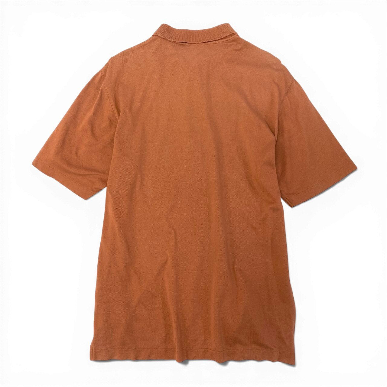 84c19 Christian Dior クリスチャンディオール Vintage 半袖ポロシャツ ブランドロゴ刺繍 トップス Lサイズ ブラウン メンズ 男性用o07t