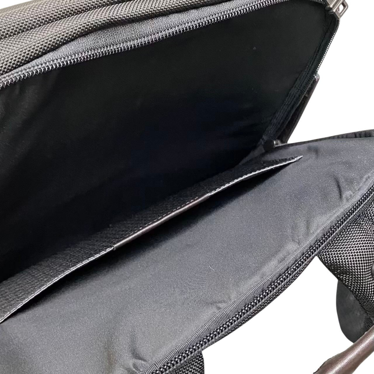 c23 TUMI トゥミ ソーンヒル バックパック リュック ビジネスバッグ ブラック/ブラウン キャンバス/レザー メンズ 鞄k02i