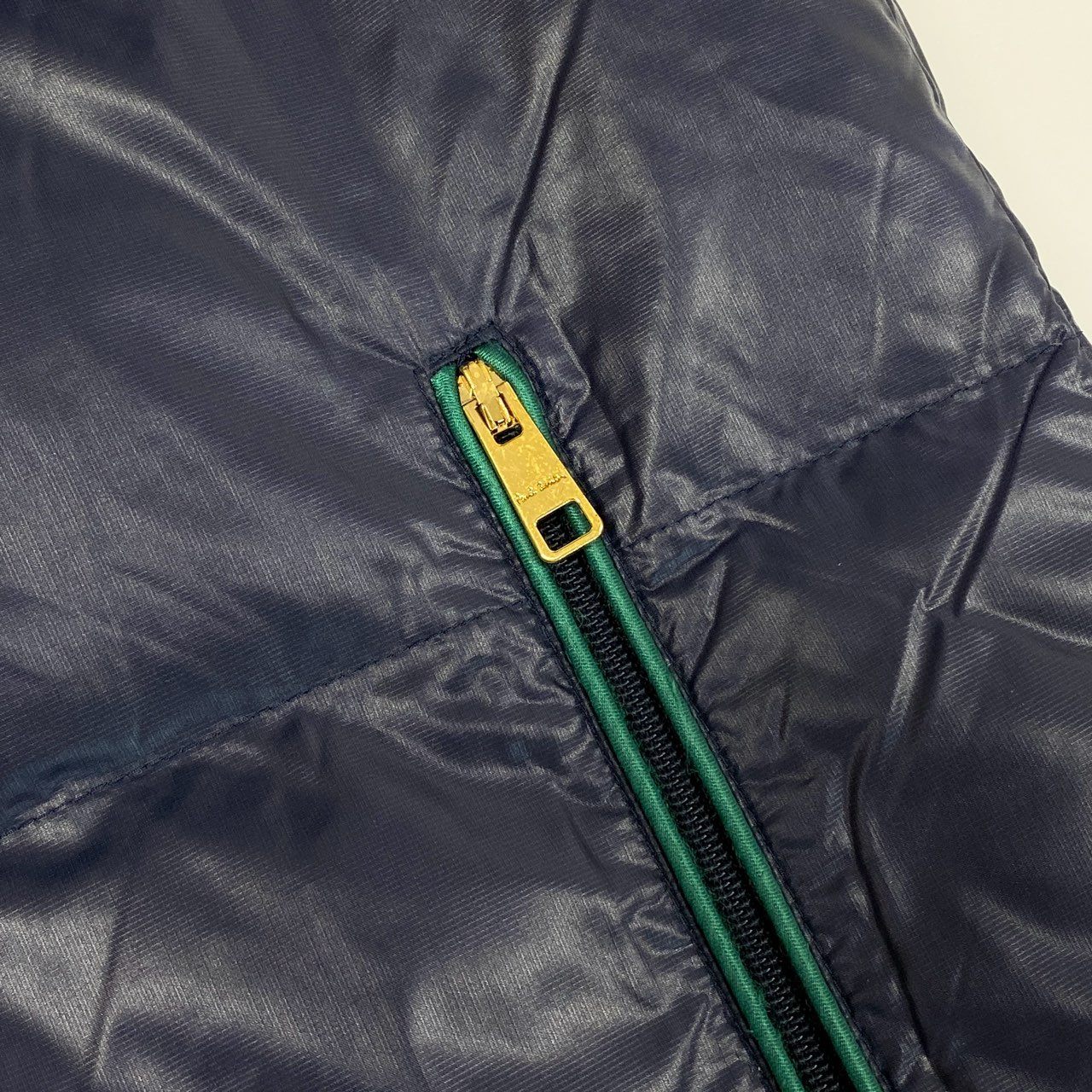 41i26 Paul Smith ポールスミス ダウンジャケット フーディージャケット アウター 裏地風船柄 L ネイビー メンズk02i