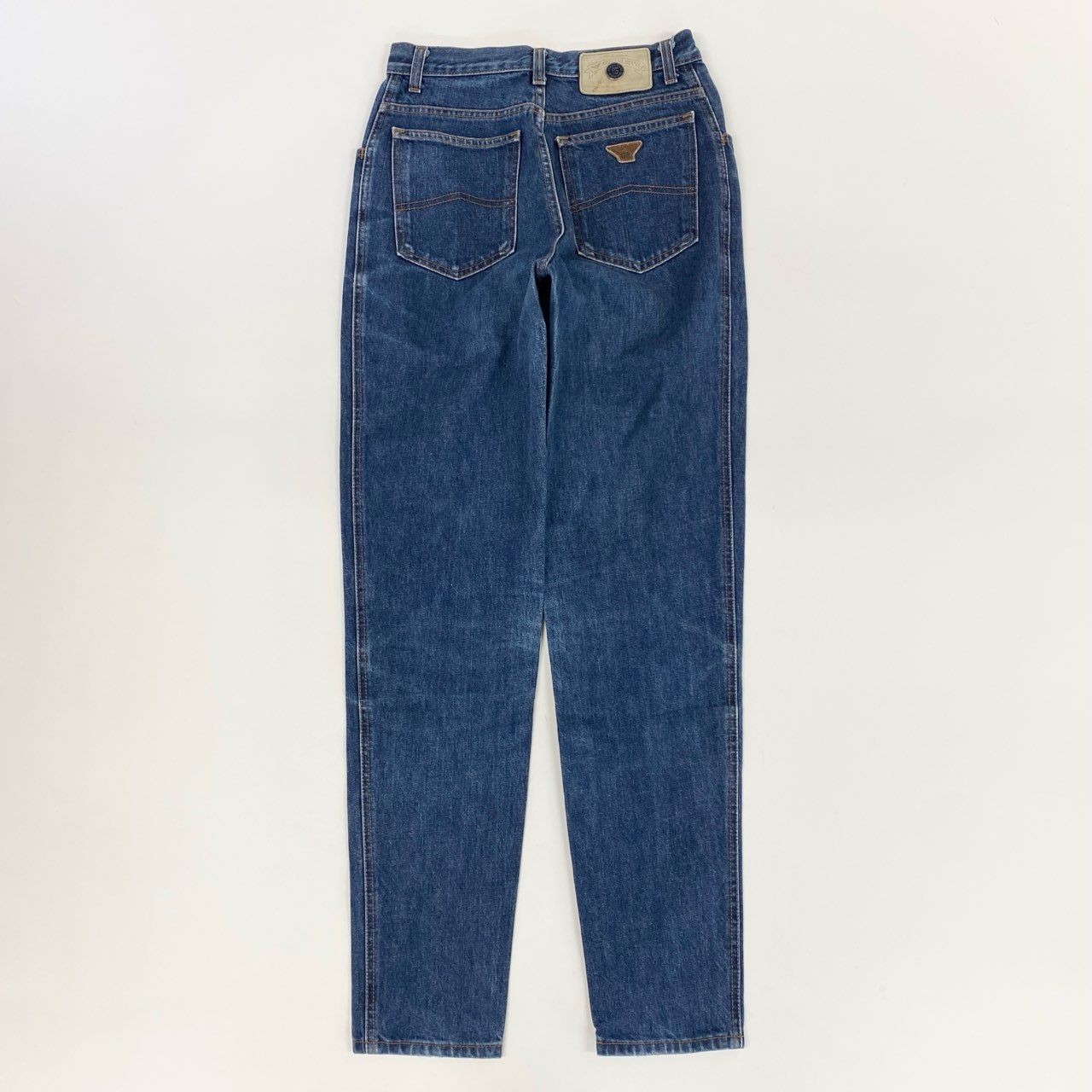 75j29 ARMANI JEANS アルマーニジーンズ デニムパンツ  ボトム ジップフライ イタリア製 29サイズ インディゴ メンズu02t