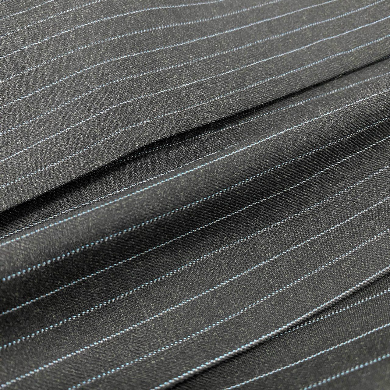 51Ⅼ2 Brooks Brothers ブルックスブラザーズ セットアップスーツ シングル 3B ストライプ柄 ウール混 メンズ 紳士服 ビジネス 40REG ブラックu02t