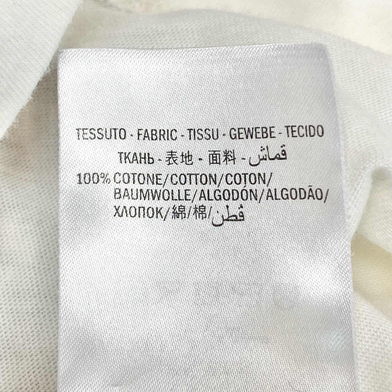 44b17 GUCCI グッチ 半袖Tシャツ ピアノプリント トップス Lサイズ ホワイト コットン100％ メンズ 男性用u02t