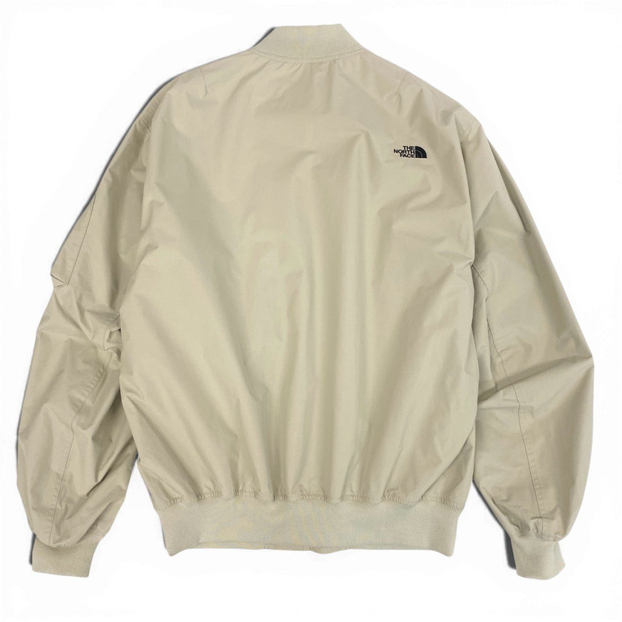 31b12【新品保管品】THE NORTH FACE ザノースフェイス WP Bomber Jacket  ウォータープルーフボンバージャケット NP12437 XLサイズ アイボリー ナイロン100％ メンズ 男性用u02t