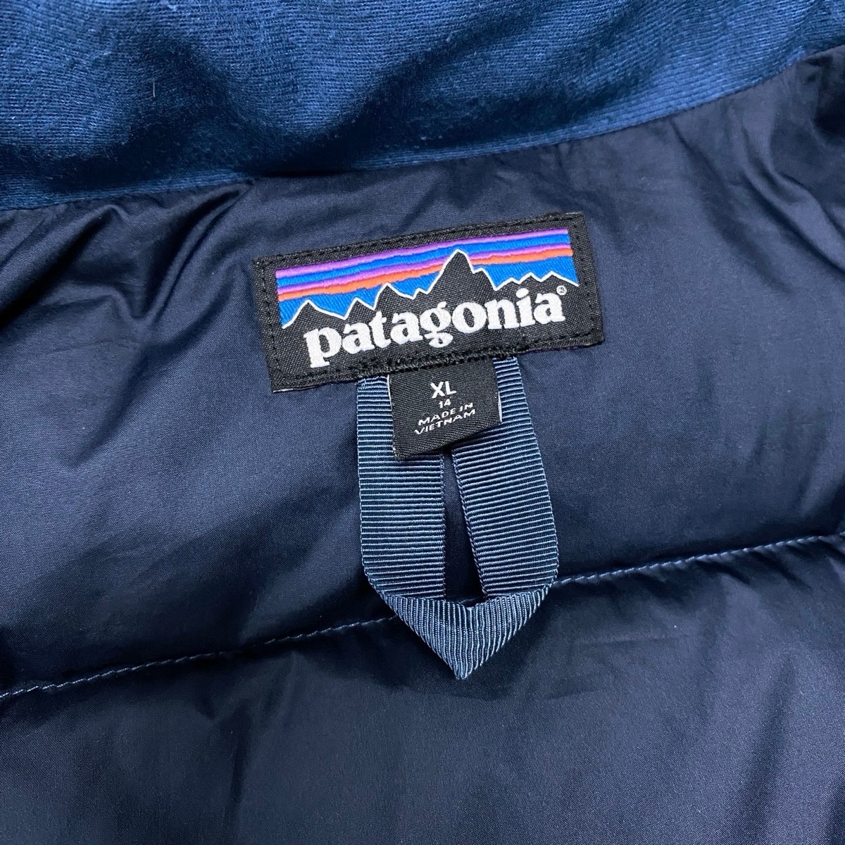 20g29 Patagonia パタゴニア Tres 3-in-1 Parka ダウンジャケット ライナー取外し可  68030 XL 14 ネイビー ガールズ レディース 女性用t18r