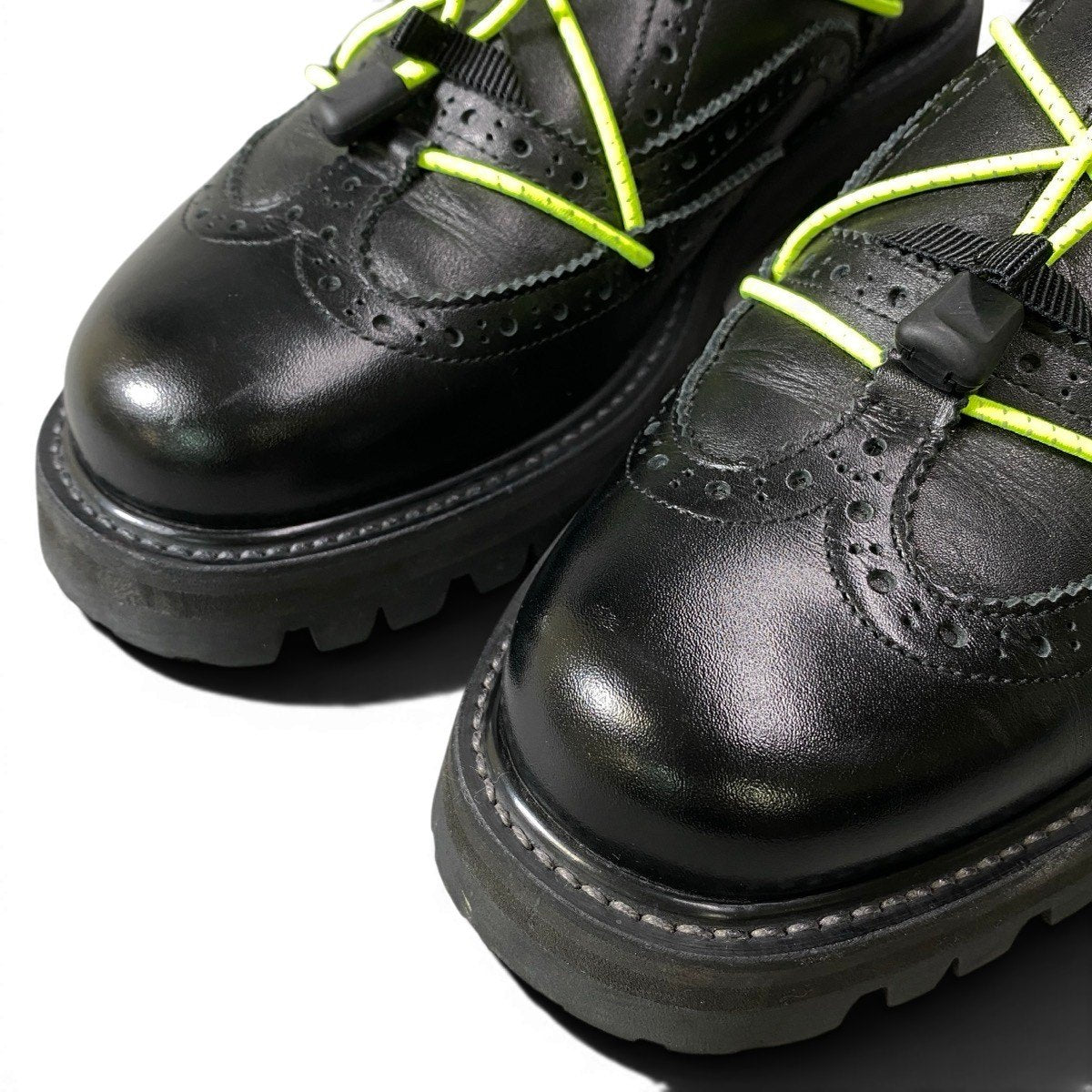 2g8 Hender Scheme エンダースキーマ code tip コードチップ ウィングチップシューズ ドレスシューズ ブラック レザー メンズ 男性用o07t