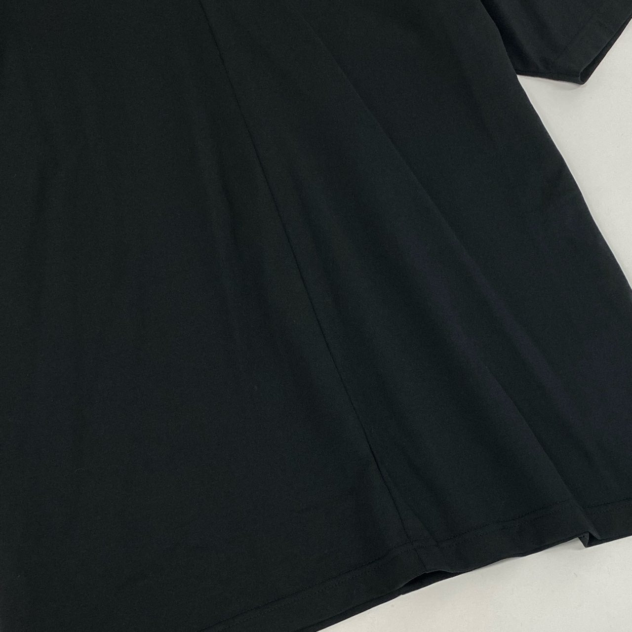 54g10 《美品》 JUNYA WATANABE ジュンヤワタナベ 23SS パールネックレス付 カットソー S ブラック Tシャツ 日本製 女性服