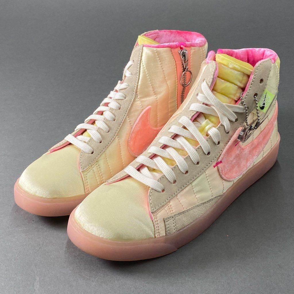 7d21 NIKE ナイキ BLAZER MID REBEL SPRING FESTIVAL ブレザー ミッド スニーカー 26.0cm ミルク DD8482-163 シューズ