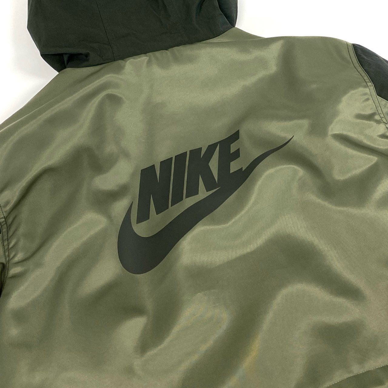 20f19 NIKE TF WHITE SPACE PARKA ホワイトスペースパーカ リバーシブル N-3B モッズコート ミリタリージャケット 大きいサイズ DD6776-355 2XLサイズ カーキ