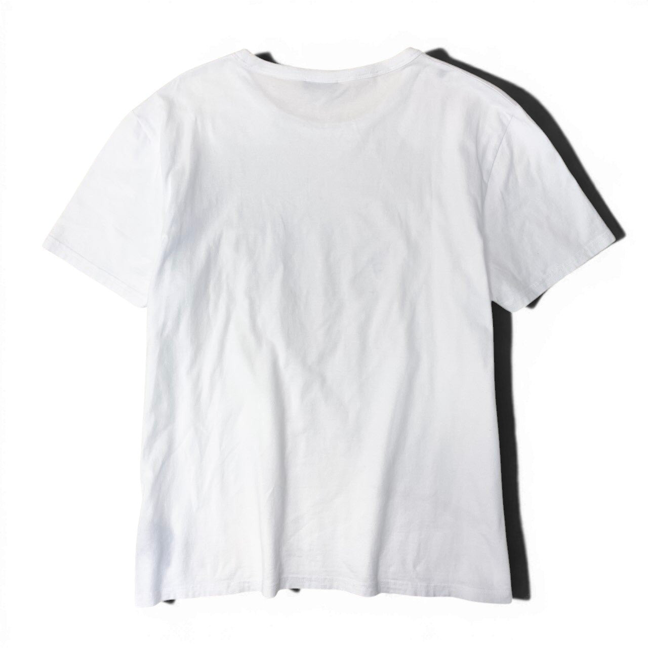 14f15 DIOR HOMME ディオールオム CD ICON アイコン CDロゴ刺繍 Tシャツ 半袖カットソー 013J600A0677 Lサイズ ホワイト コットン メンズo07t