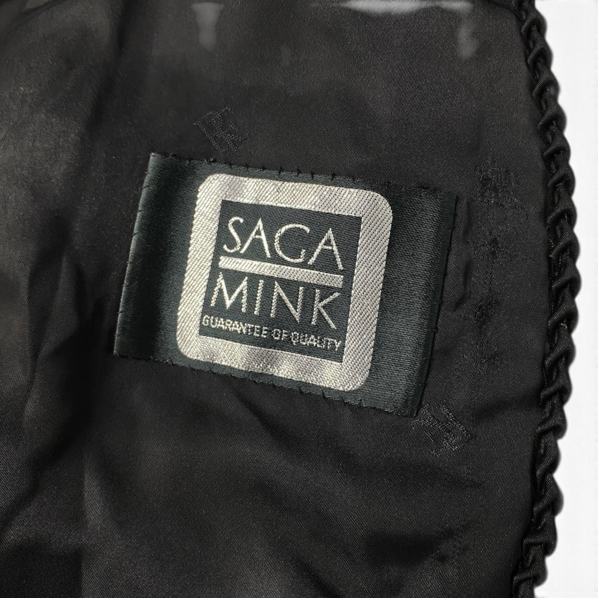 64j27 SAGA MINK 銀サガ 毛皮コート マホガニーミンク  サイズ13 ダークブラウン 本毛皮 MINK FUR レディースu02t
