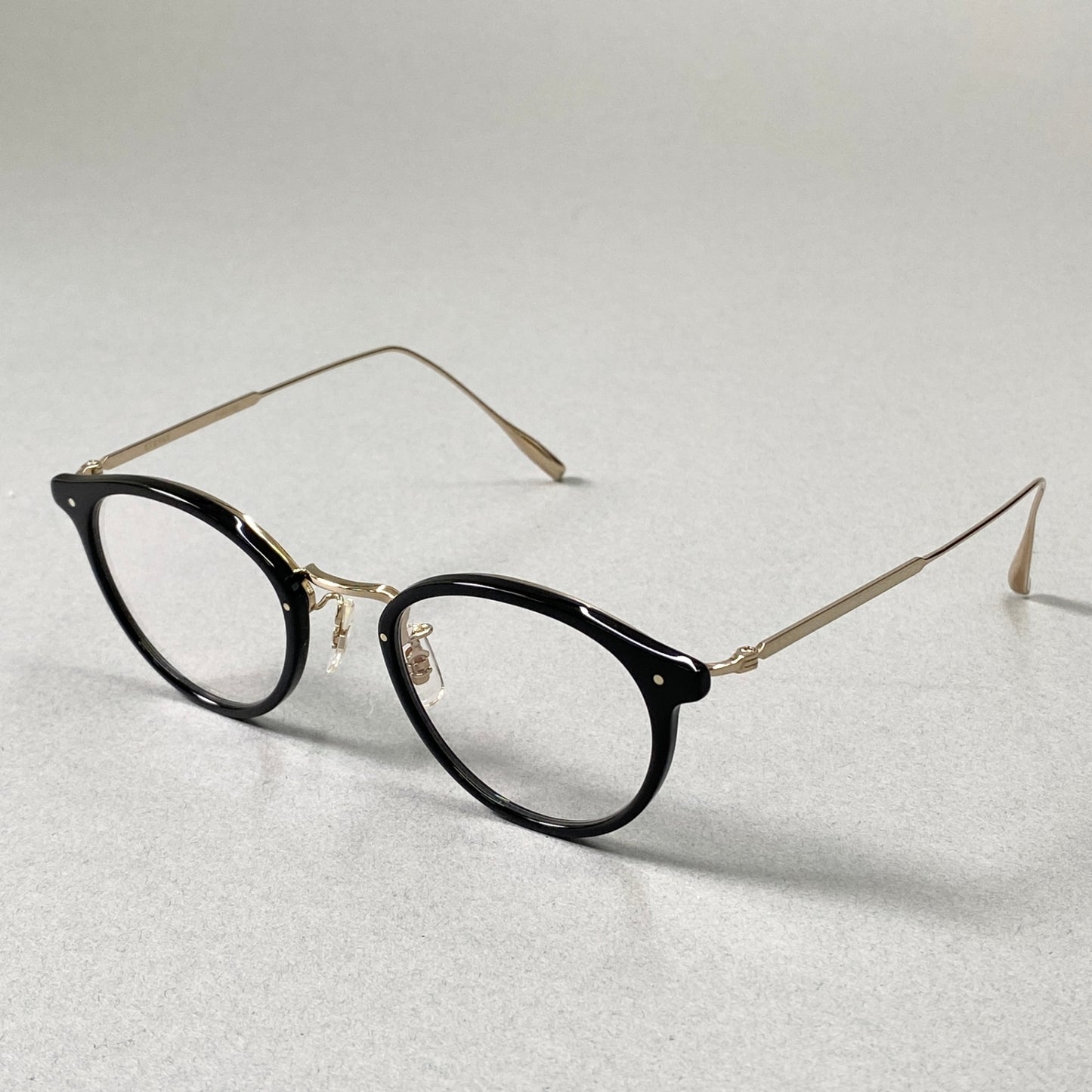 i10 《極美品》 EYEVAN アイヴァン Acosta アコスタ 眼鏡 メガネ 46-21-145 PBK ピアノブラック UVカット アイウェア ケース 袋 箱有t18r