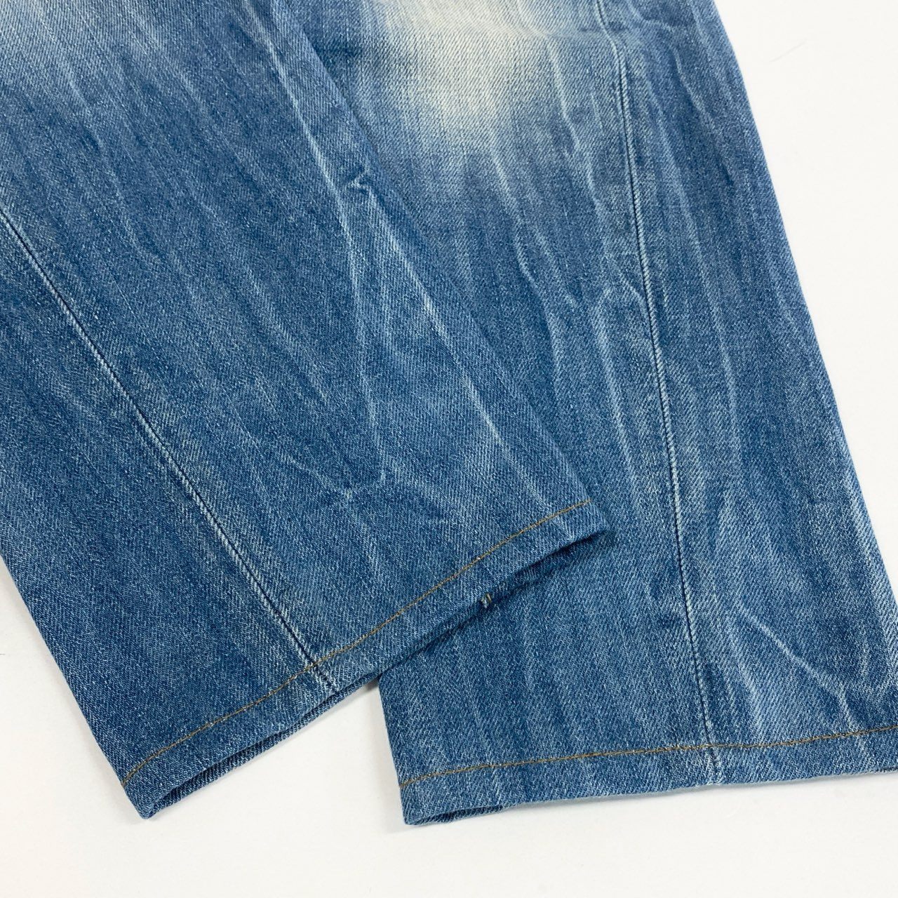 49L9 DSQUARED2 ディースクエアード Classic Kenny Jean デニムジーンズ ダメージ リペア加工 S74LA0893 S30281 48サイズ インディゴ メンズo07t