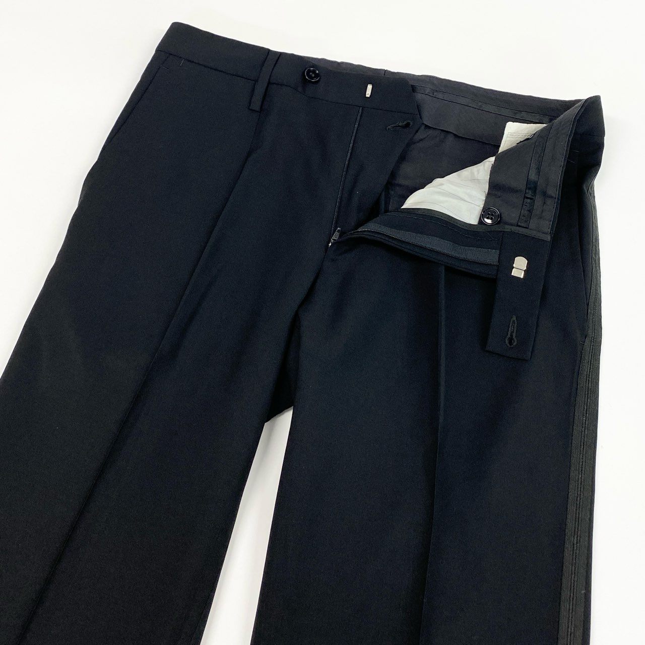 65a14　DOLCE & GABBANA ドルチェアンドガッパーナ セットアップスーツ フォーマル シングル 1B  サイズ46  ブラックo07t