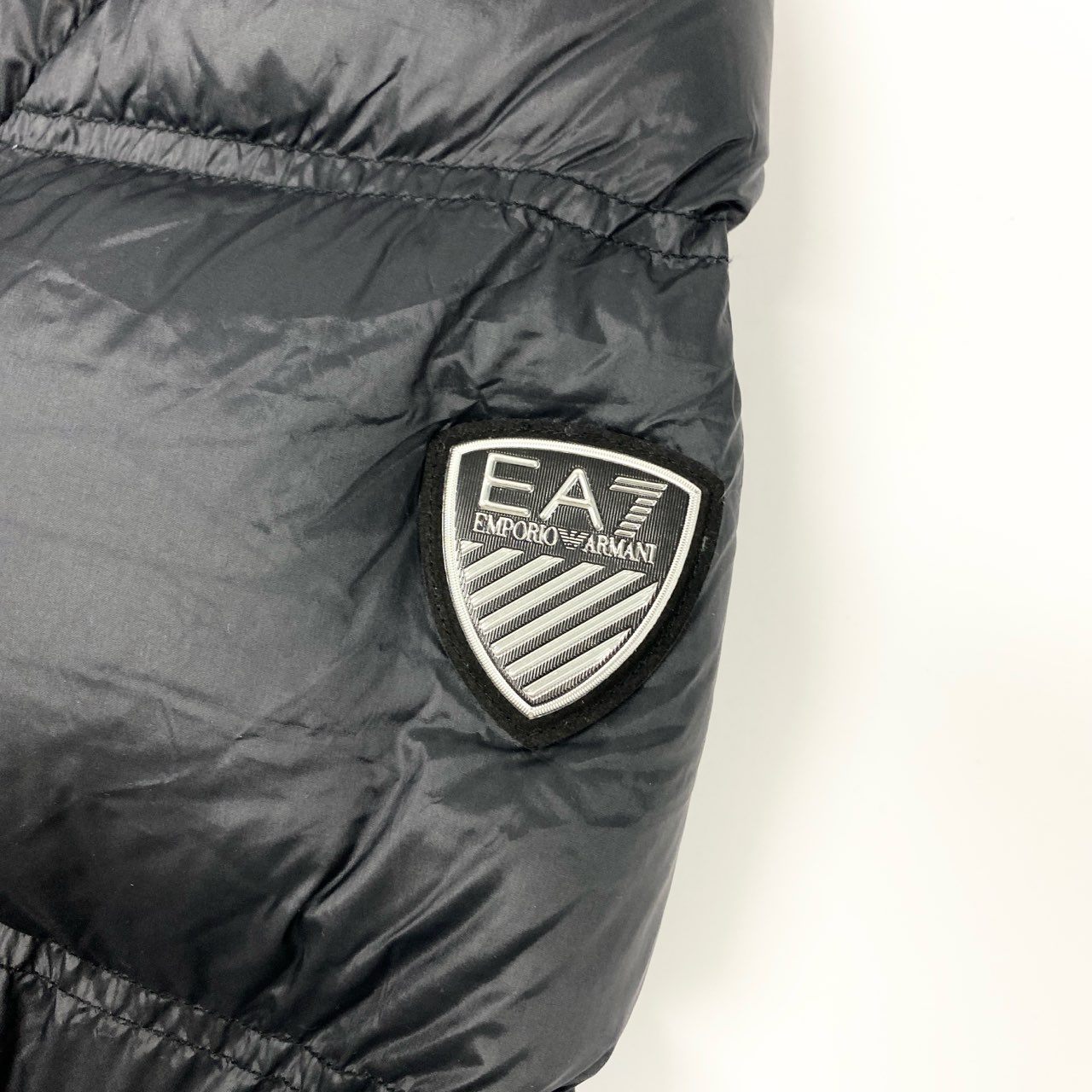 57L8 EMPORIO ARMANI エンポリオアルマーニ ダウンジャケット フード取り外し可 アウター ダブルジップ メンズ 紳士服 6YPB25 PNE2Z M ブラックu02t