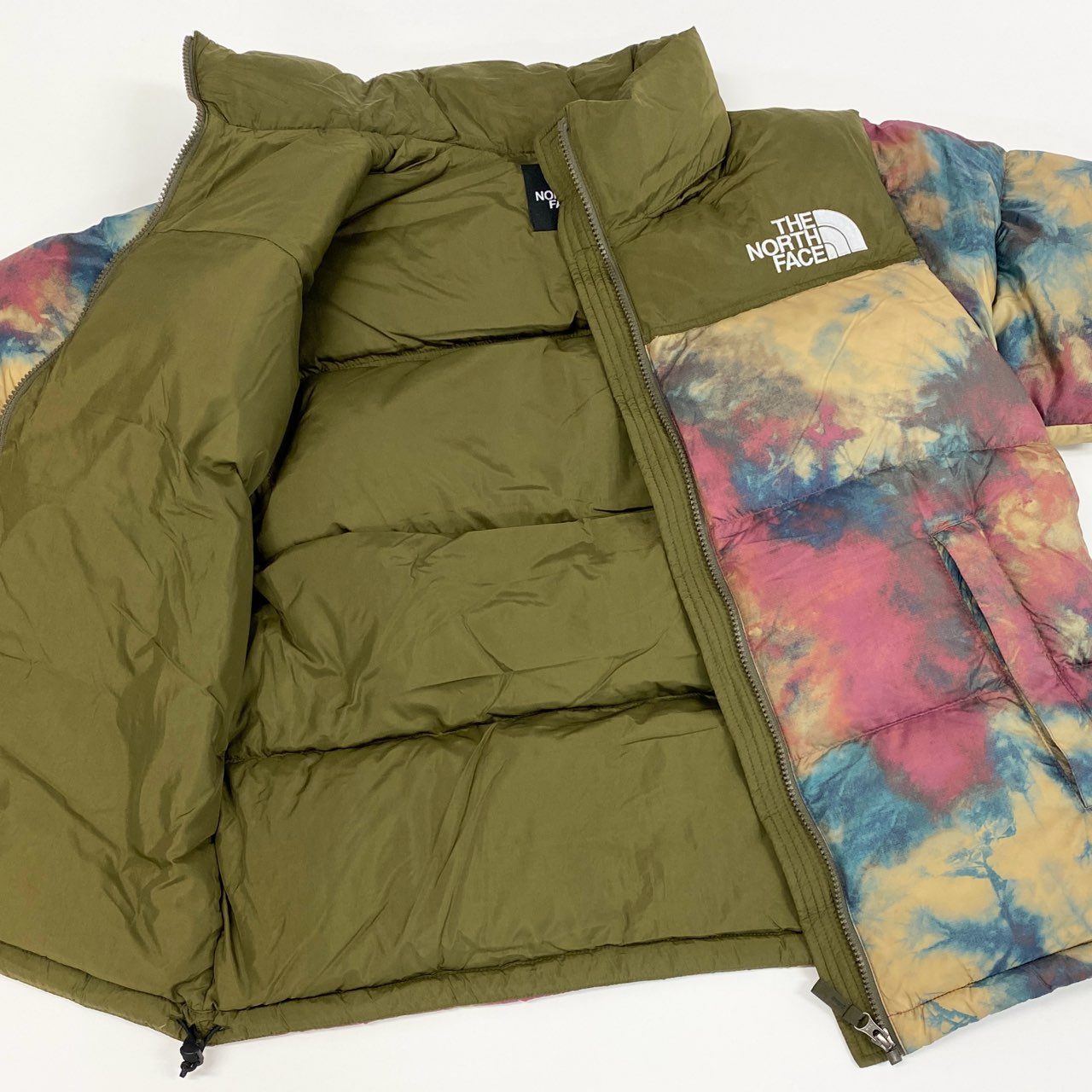 11j6 THE NORTH FACE ザ ノースフェイス Novelty Nuptse Jacket ノベルティ ヌプシダウンジャケット マルチ ND92235 Sサイズ マルチカラー ナイロン メンズo07t