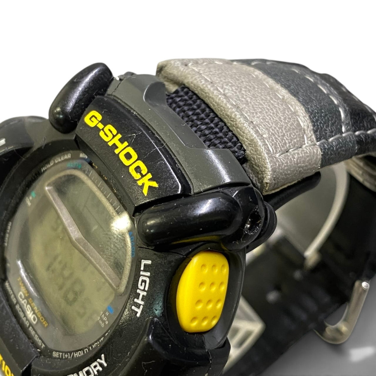 j2 CASIO カシオ G-SHOCK RISEMAN DW-9100 腕時計 ブラック イエロー メンズ 男性用u02t