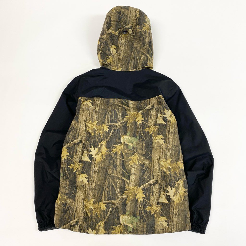 23L22 Columbia コロンビア マウンテンパーカー ジャケット アウター デクルーズ サミットパターン カモフラ 迷彩 220 PM3810 Lサイズ ブラック メンズo07t