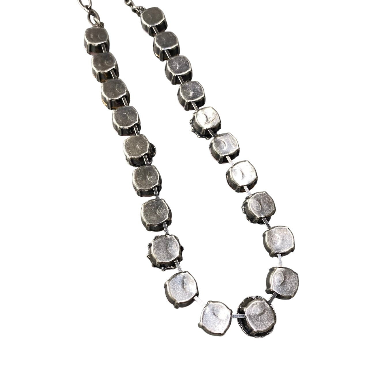 h11 18 《美品》 Mariana マリアナ 天然石 × クリスタル ビジュー ピンク アクセサリー ジュエリー アンティークt18r