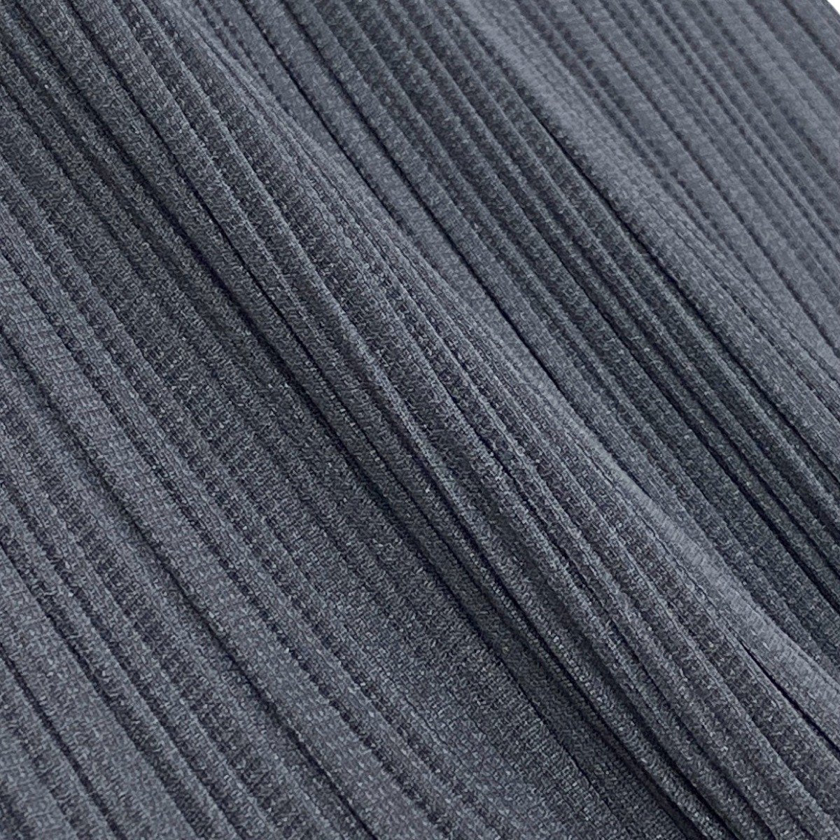 j19 ISSEY MIYAKE プリーツパンツ ボトムス 日本製 PP05-JF609 Mサイズ グレー ポリエステル100％ レディース 女性用u02t