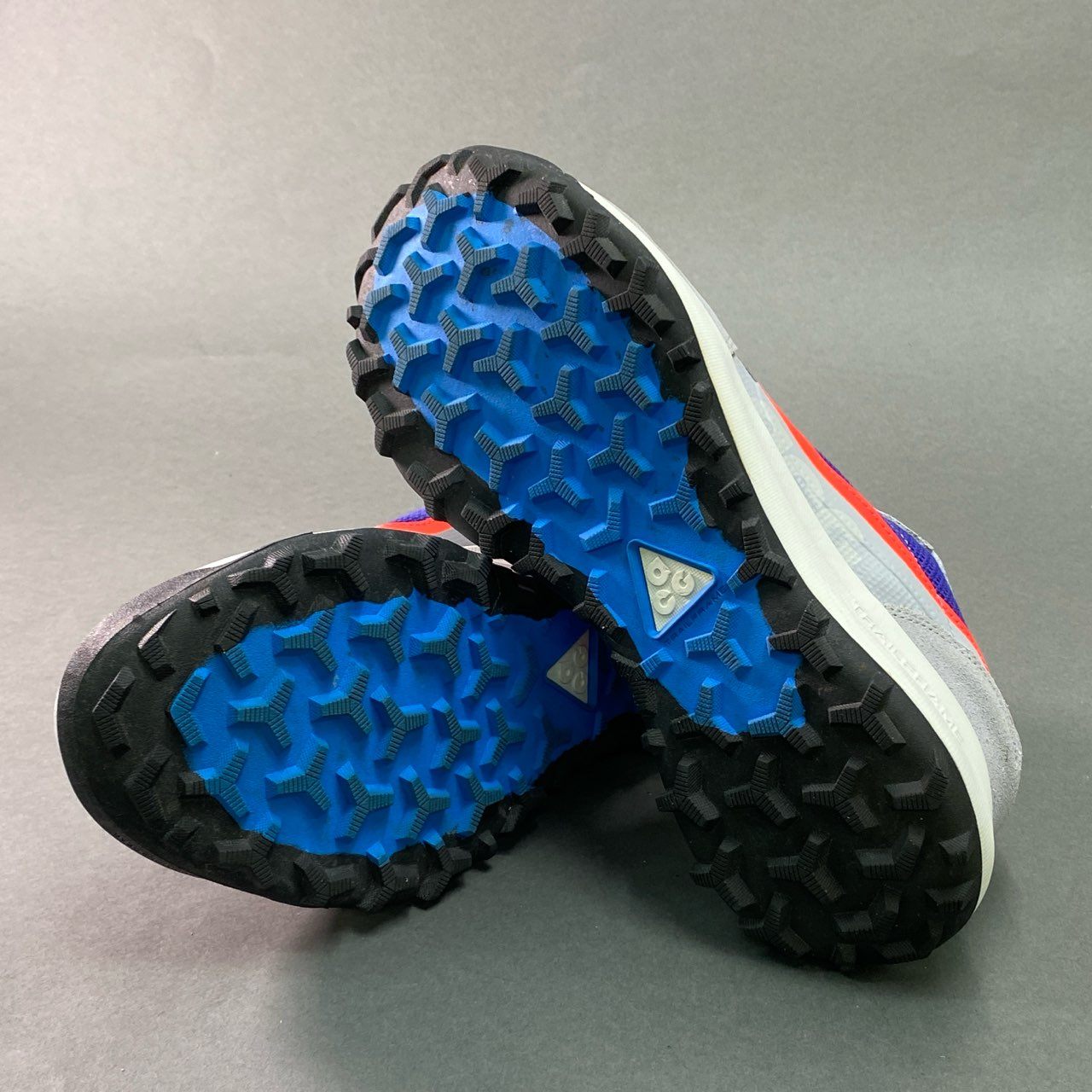 4f27 NIKE ナイキ ACG LOW CATE ローケイト  28.5cm グレー ブルー シューズ TRAIL FRAME