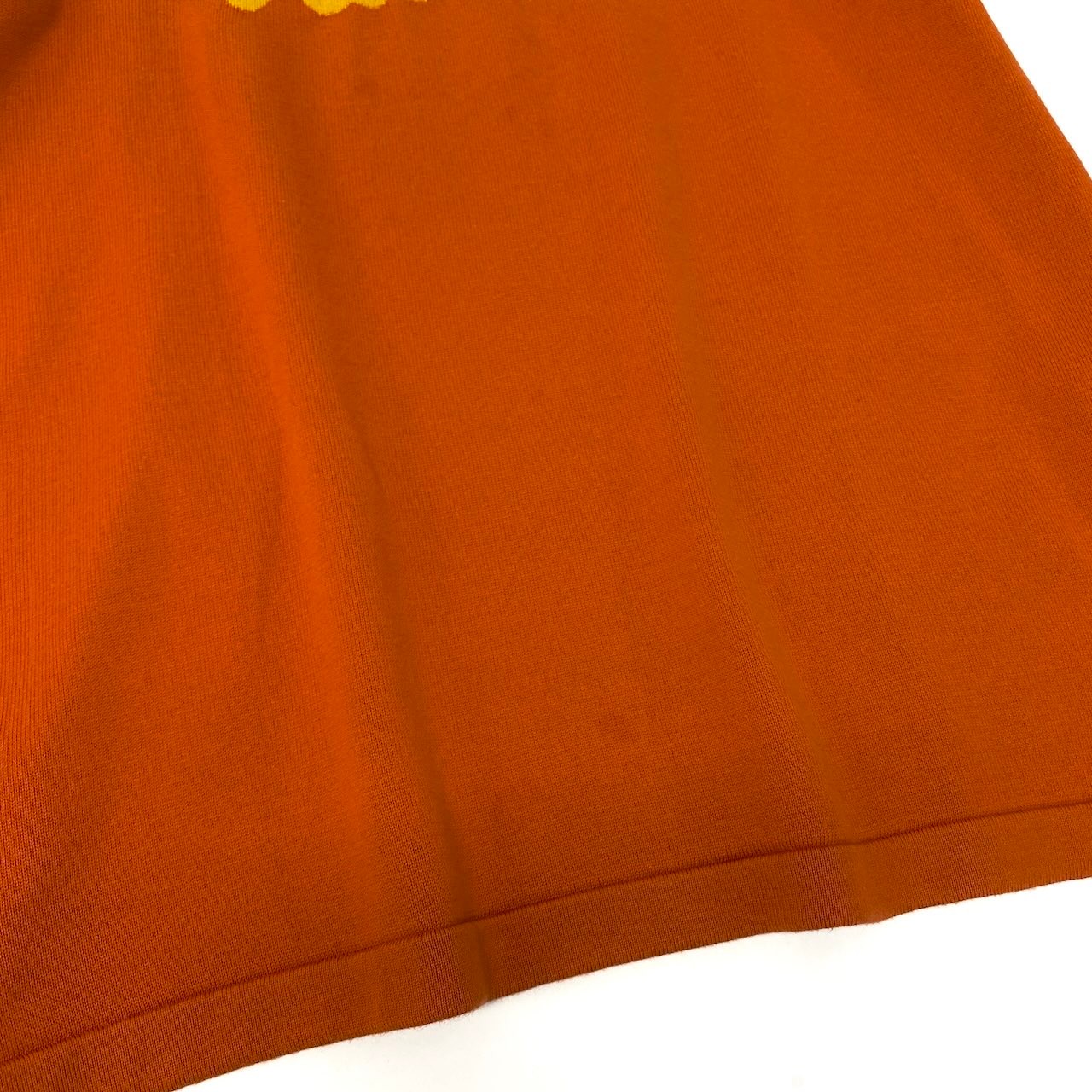 Id15 LOUIS VUITTON ルイヴィトン 24SS LV ニットTシャツ Palm Tree Knit T-Shirt サイズM オレンジt18r