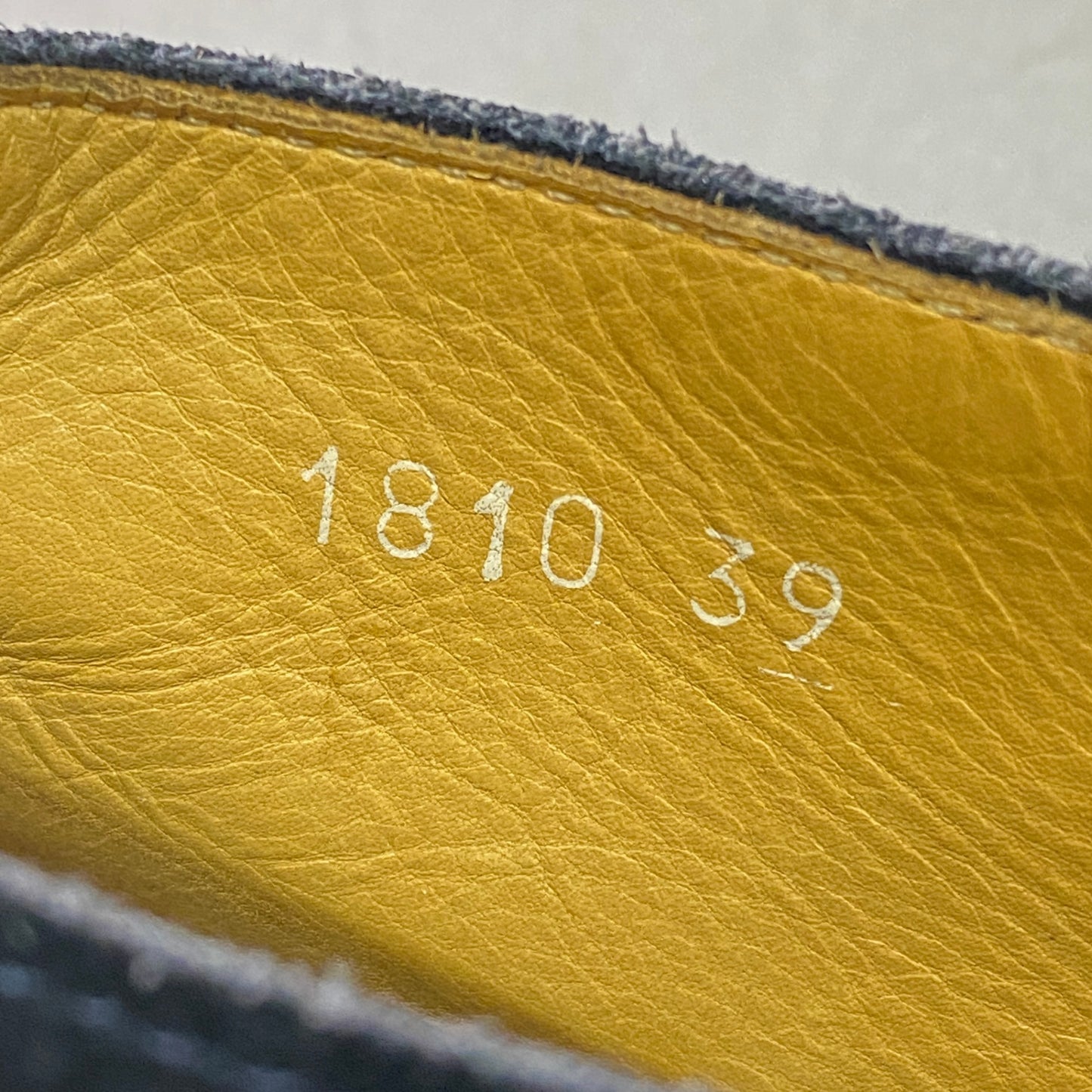 1a22 DOUCAL'S デュカルス スエードレザー チャッカブーツ 39 ブラック Leather ポストマン デザートブーツ イタリア製