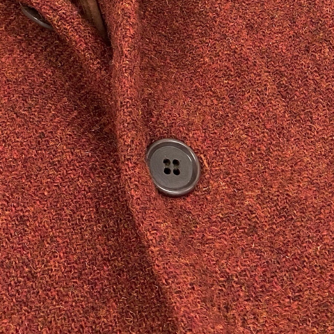 76k21 Paul Smith LONDON ポールスミス ツイードジャケット アンコンジャケット 秋冬 メンズ 紳士服 L テラコッタ系 ウール100％u02t