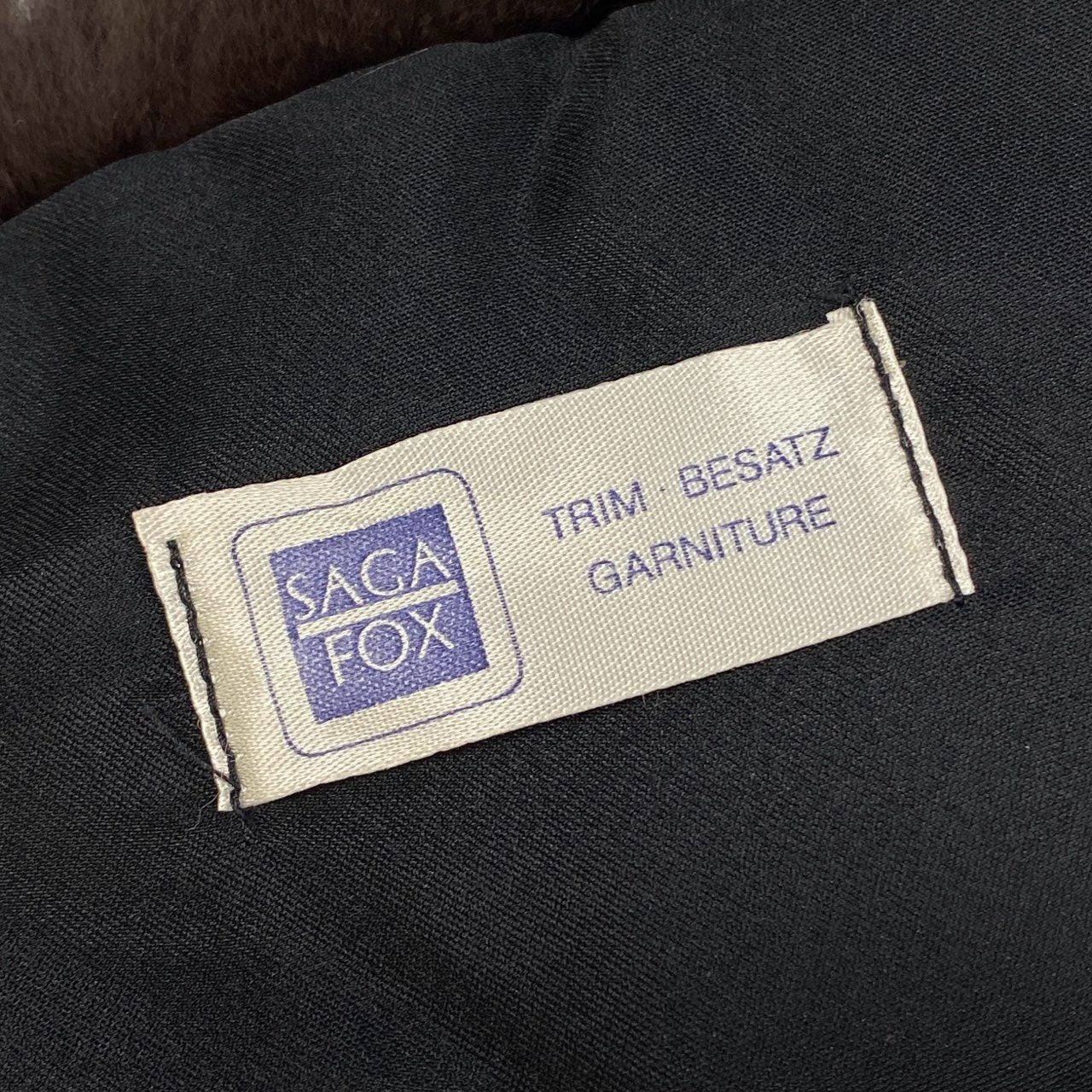 50k29 SAGA FOX サガフォックス 染めフォックス ティペット マフラー 衿巻き 和装 ダークブラウン フォックスファー レディースu02t