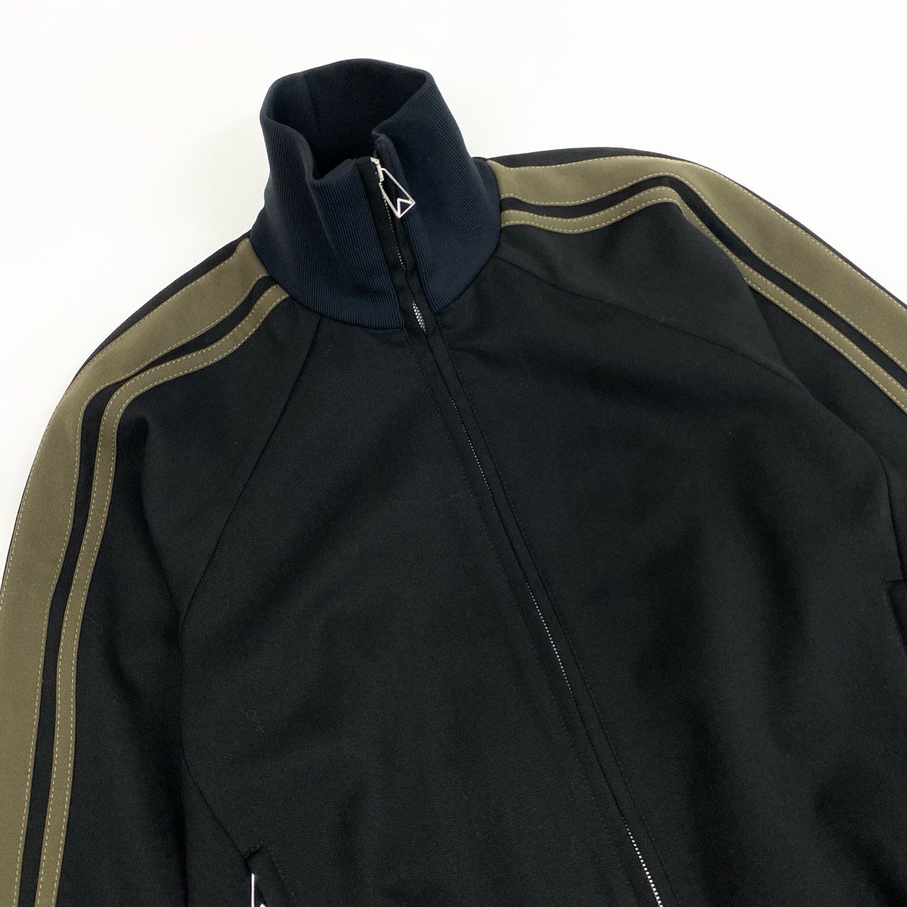 Aa19 【新品タグ付き】BOTTEGA VENETA ボッテガ ヴェネタ ジャージジャケット ブルゾン サイズS ブラック メンズk02i