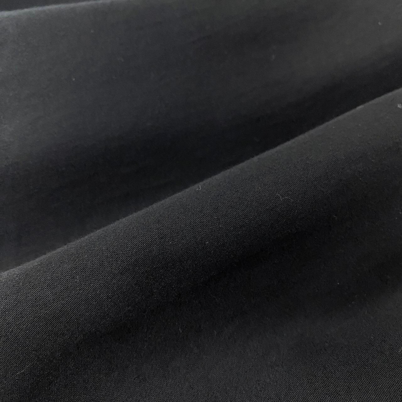 Af8 Yohji Yamamoto ヨウジヤマモト 23-24aw RAYON SATIN LONG SHIRT WITH SIDE SLITS ロングシャツワンピース FJ-B06-202 サイズ1 ブラック レーヨン100％ レディース 女性用u02t
