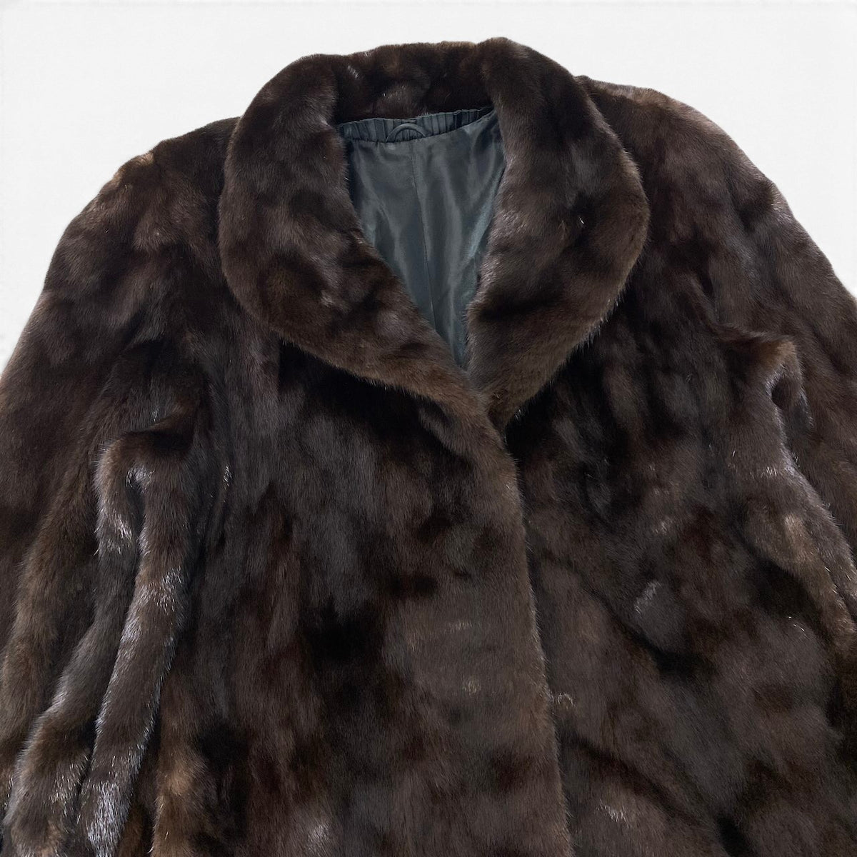 12i21 BLACKGLAMA ブラックグラマ ダークミンク ロングコート サイズF ダークブラウン 最高級本毛皮 Dark Mink Fur Long Coat リアルファーt18r