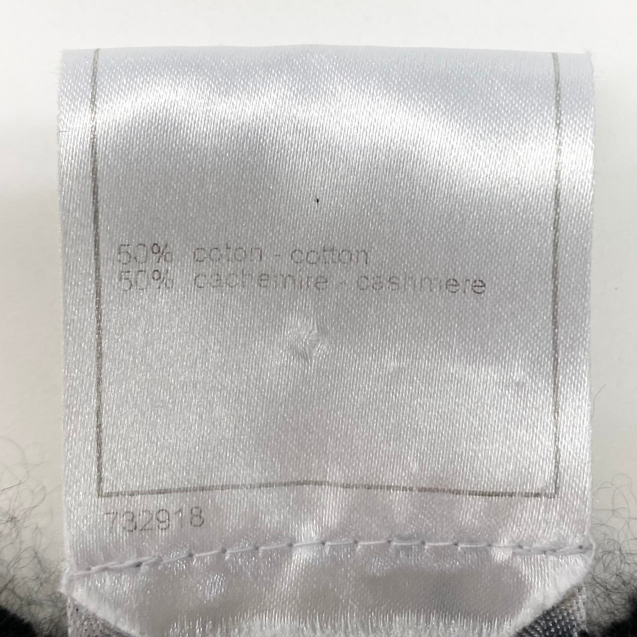 46c24 CHANEL シャネル 半袖ニットセーター 05C カシミヤ混 ボーダー ココマーク P25247V01759 42サイズ マルチカラー レディース 女性用o07t