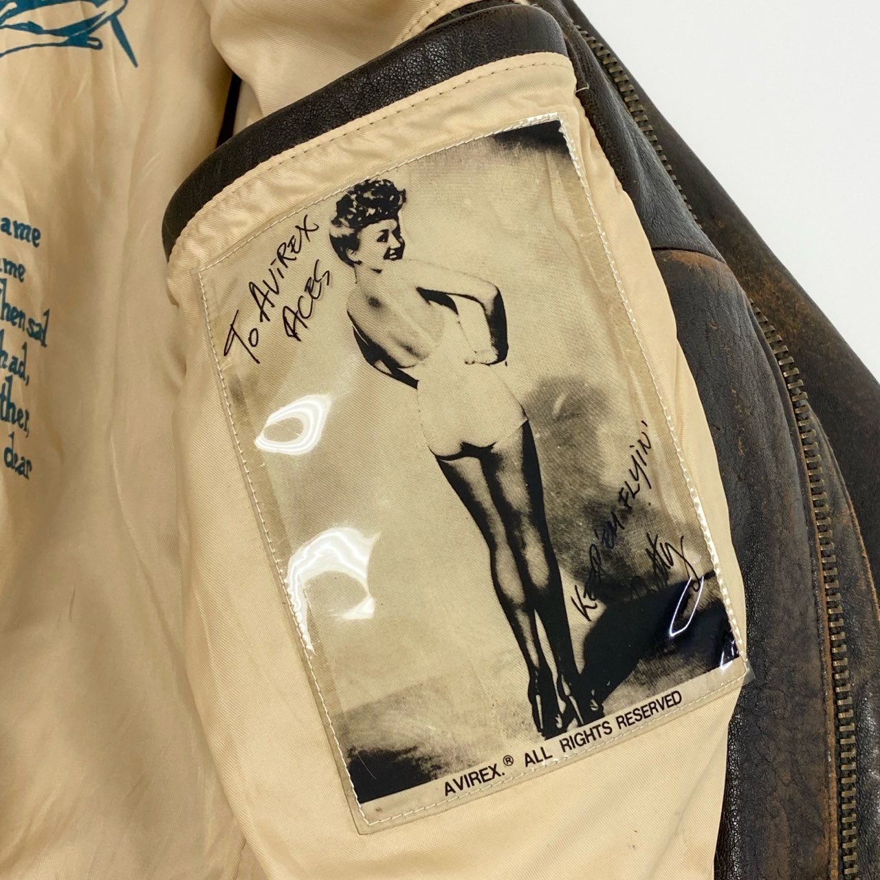 8b20 AVIREX アヴィレックス TYPE A-2 レザージャケット フライトジャケット U.S.ARMY AIR FORCES M ブラウン レザー メンズu02t