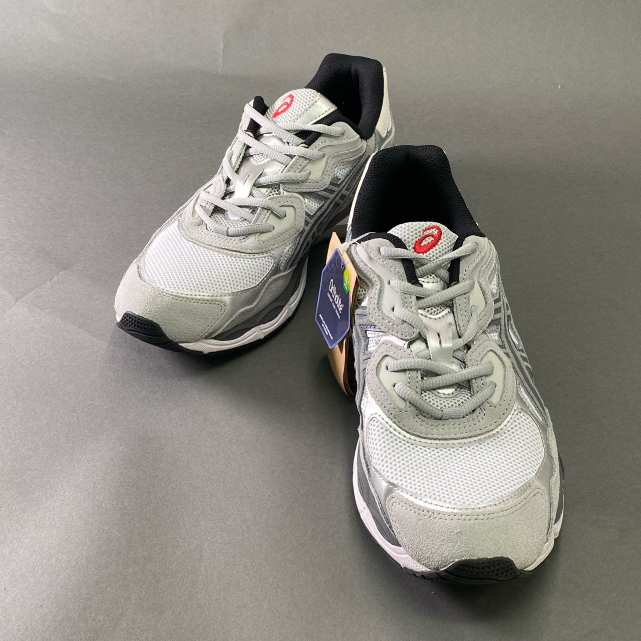 1j1 asics アシックス GEL-NYC WHITE STEEL GREY シューズ ホワイト スチールグレー  ローカットスニーカー 1201A789 29cm グレー