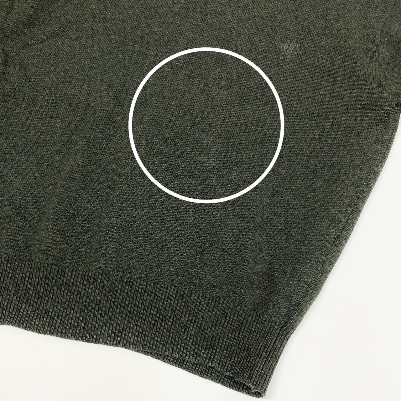 2L27 Vintage Christian Dior ヴィンテージ クリスチャンディオール One Point Logo NEP Knit Sweater ワンポイントロゴ ニットセーター M メンズ 男性用k02i