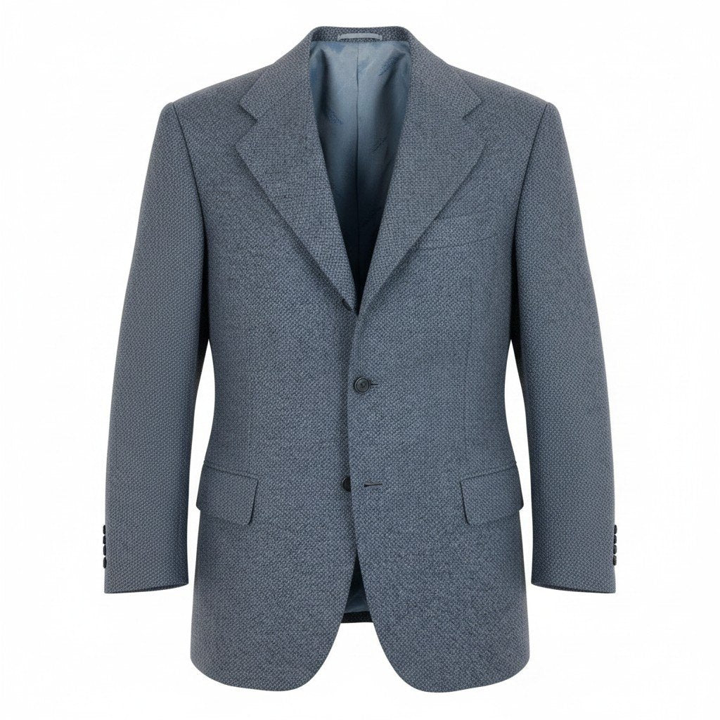 79g2 《美品》 Kiton キートン カシミヤ100％ テーラードジャケット サイズ46 ブルー Cashmere Tailored Jacket ブレザーt18r