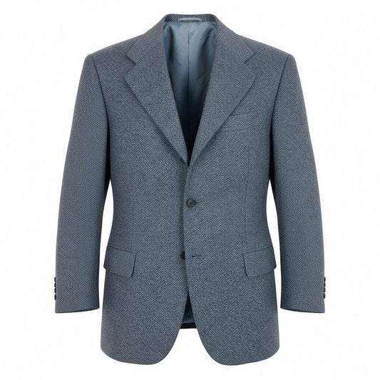 79g2 《美品》 Kiton キートン カシミヤ100％ テーラードジャケット サイズ46 ブルー Cashmere Tailored Jacket ブレザーt18r