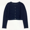 28f14 定価￥84.700 FOXEY フォクシー LAUREN ローレン カーディガン 43915 38 ミッドナイトブルー グレースウール 羽織 日本製