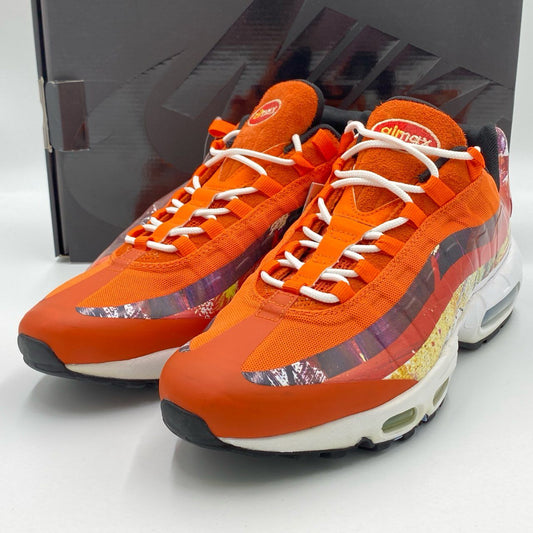 5h29《未使用保管品》 NIKE ナイキ AIR MAX 95 エアマックス スニーカー 28cm オレンジ シューズ 箱 タグ付きt18r