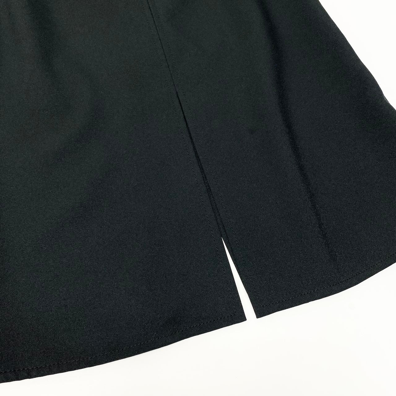 Ic30 《美品》 LOUIS VUITTON ルイヴィトン シルバーラージジップ ショートスカート Silver Large Zip Short Skirt サイズ34 ブラックt18r