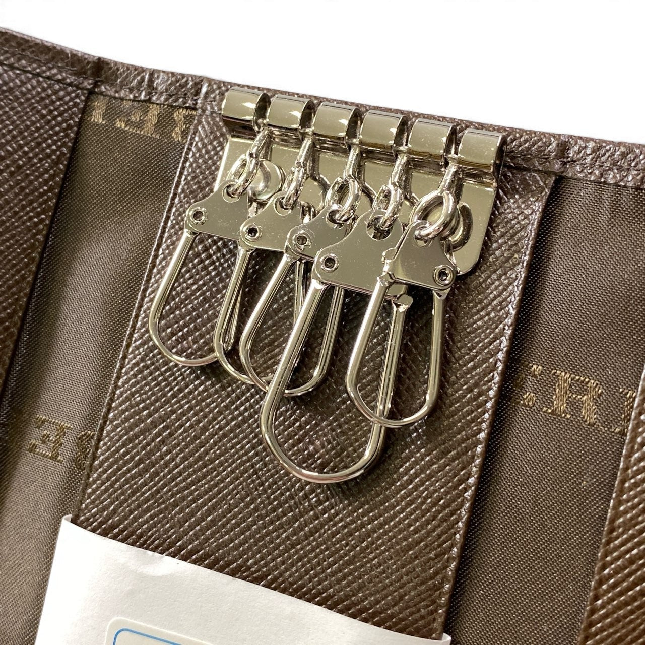 d9 【未使用】 BURBERRY バーバリー ノバチェック キーケース 小物 ベージュ系 レディースu02t