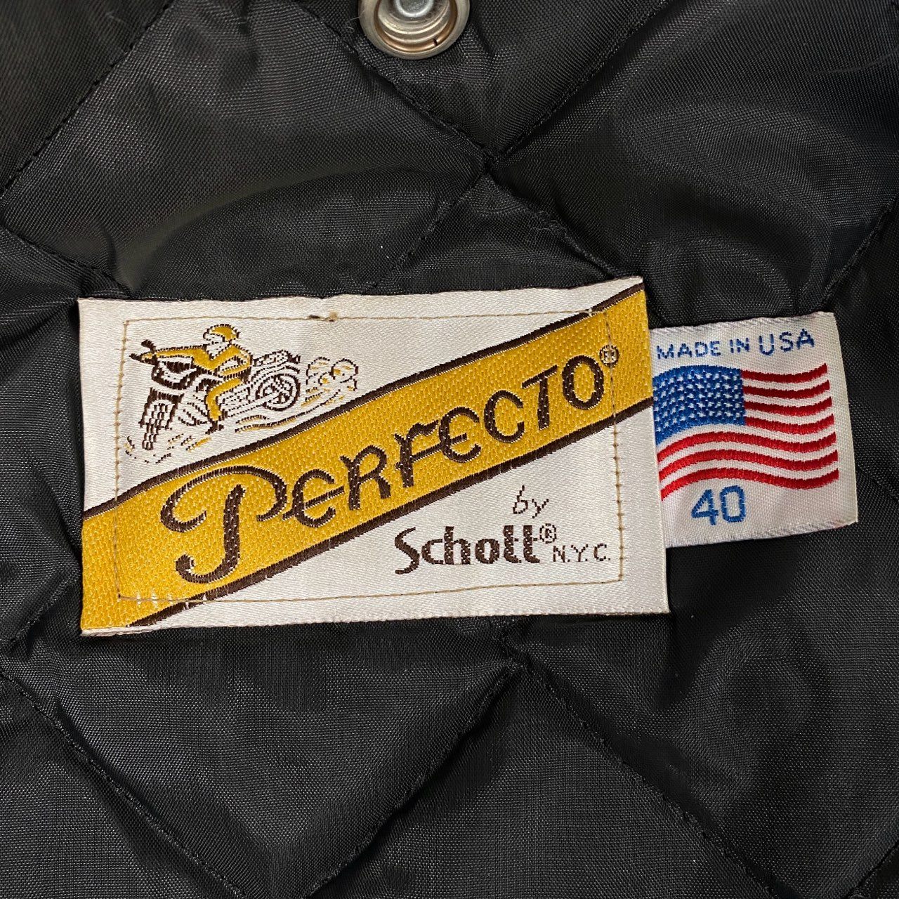 5L16 SCHOTT ショット ライダースジャケット ダブルライダース レザージャケット HIROSHIMA GreenHill アウター 40サイズ ブラック メンズo07t