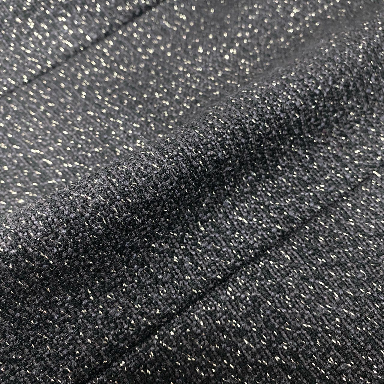 Ec5 Christian Dior クリスチャンディオール ツイードジャケット ダブルブレスト ラメ 7サイズ ブラック ウール100％ レディース 女性用o07t