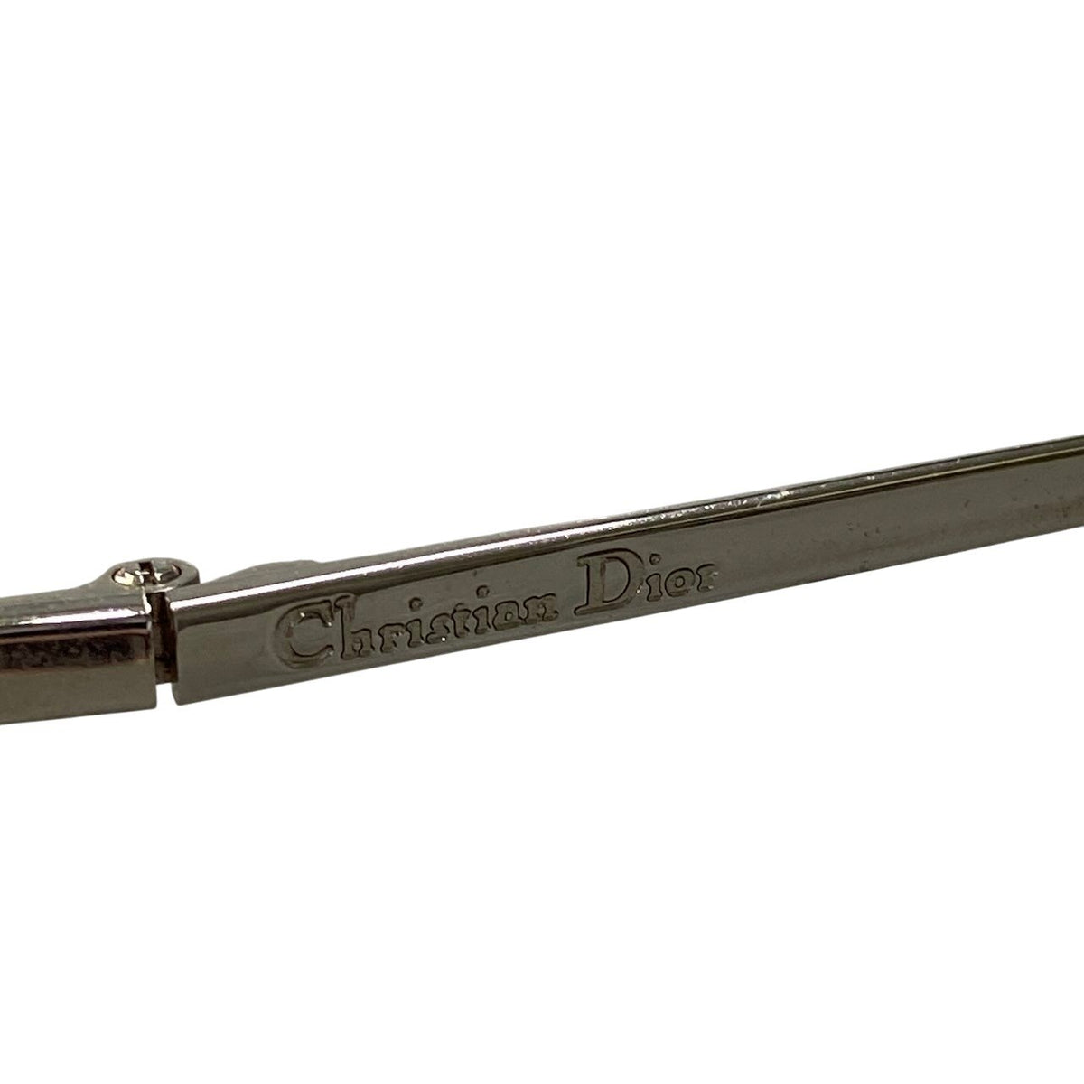 j19 Christian Dior クリスチャンディオール MINI AVIATOR 29G リムレスサングラス Rimless Sunglasses シルバーt18r