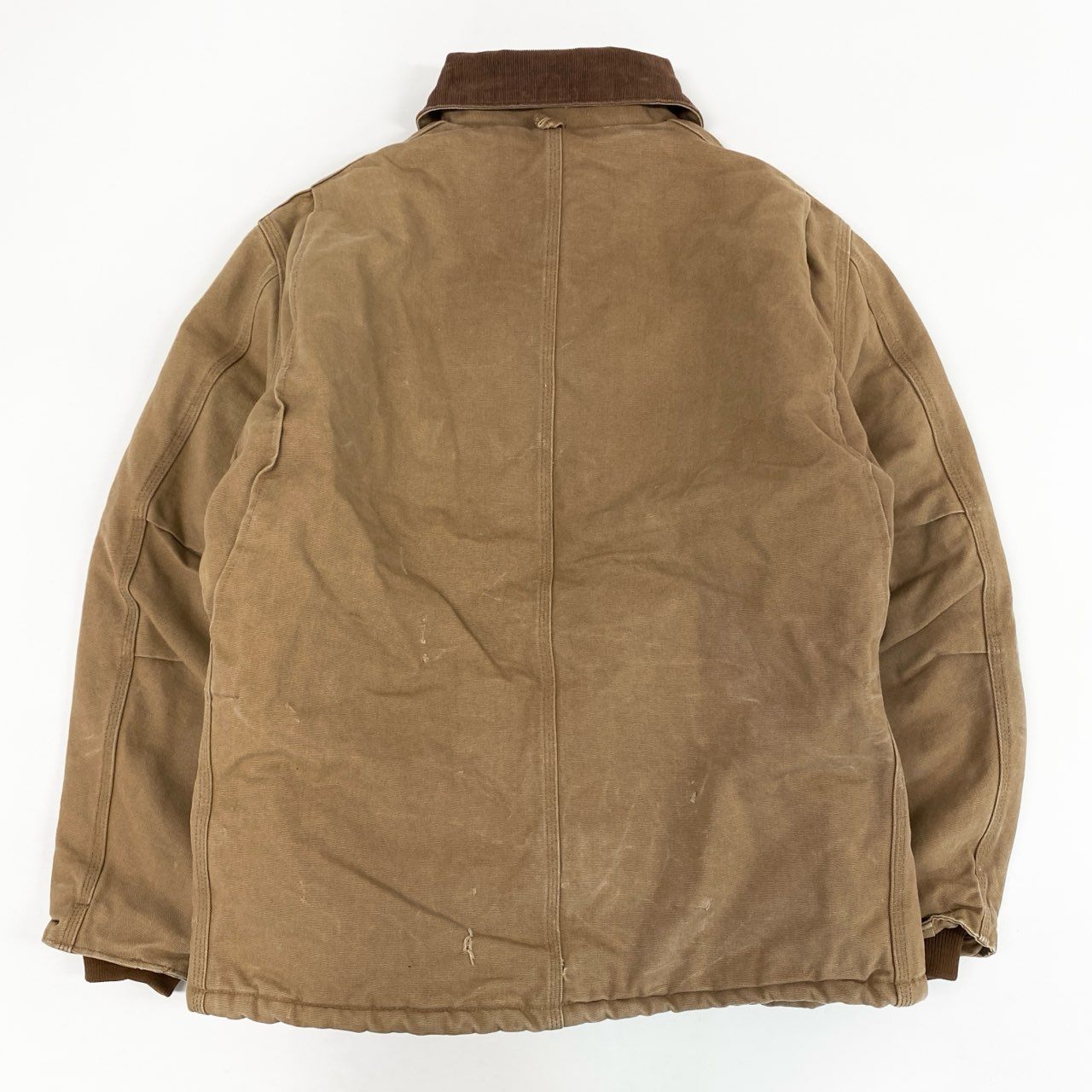 78a4 Carhartt カーハート Traditional Arctic Duck Coat トラディショナル ダックコート ジャケット USA製 C03 BRN 48 キャメル コットン