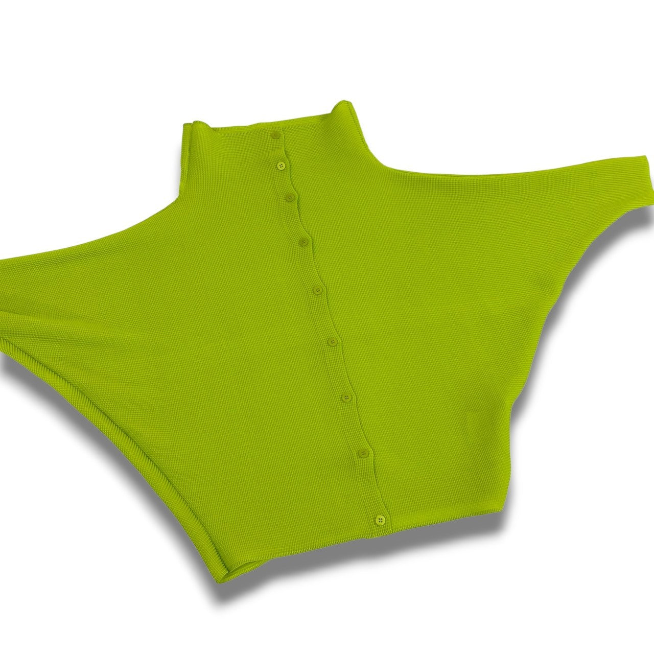 Ac2  ME ISSEY MIYAKE ミー バイ イッセイミヤケ  ドルマンスリーブ 変形 プリーツカーディガン フリー レディース トップスk02i