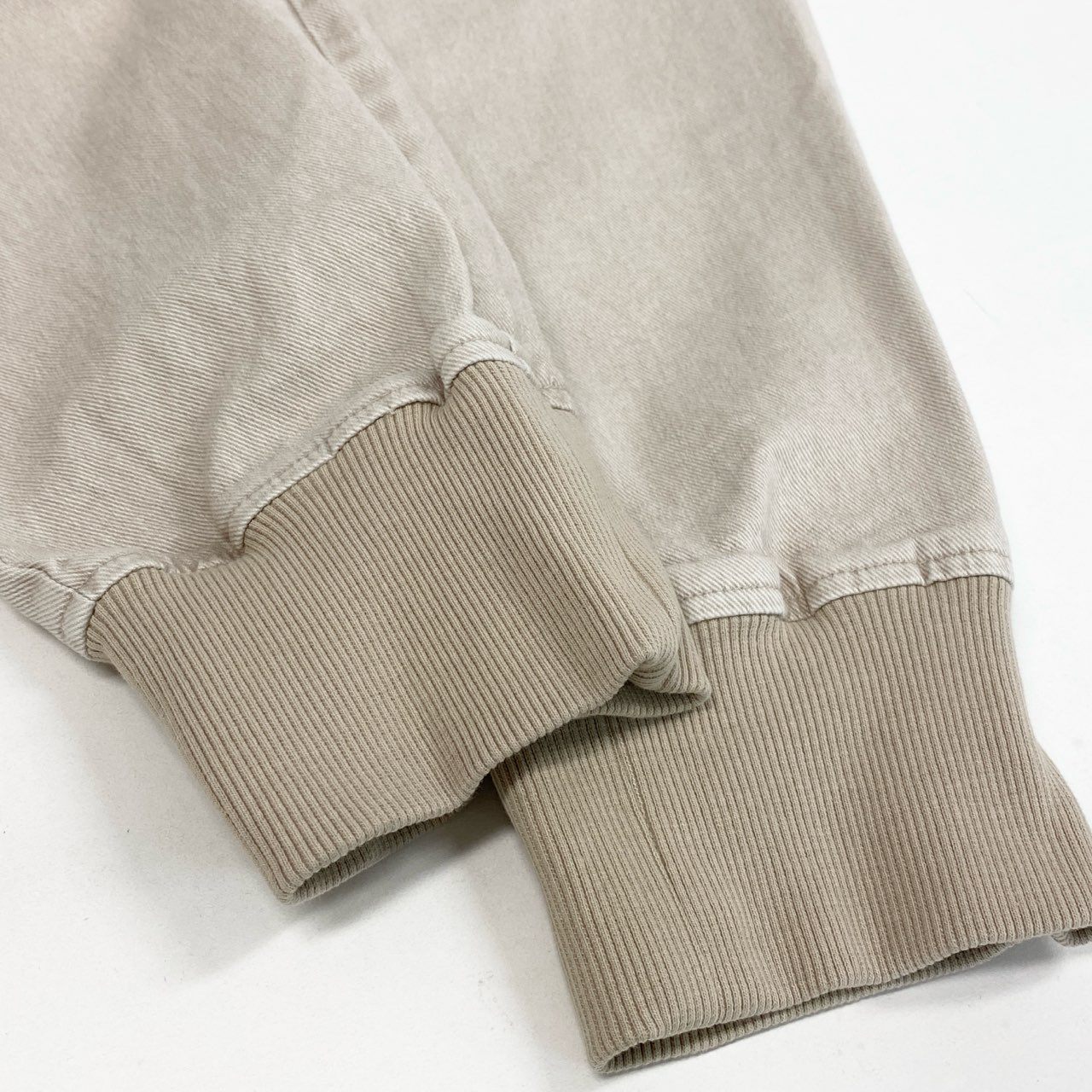 3l25 WP WESTPOINT ダブルピーウエストポイント カーゴリブイージイージーパンツ ストレッチパンツ 裾リブ ウエストゴム○ オールシーズン メンズ DWB4402 M ベージュk02i